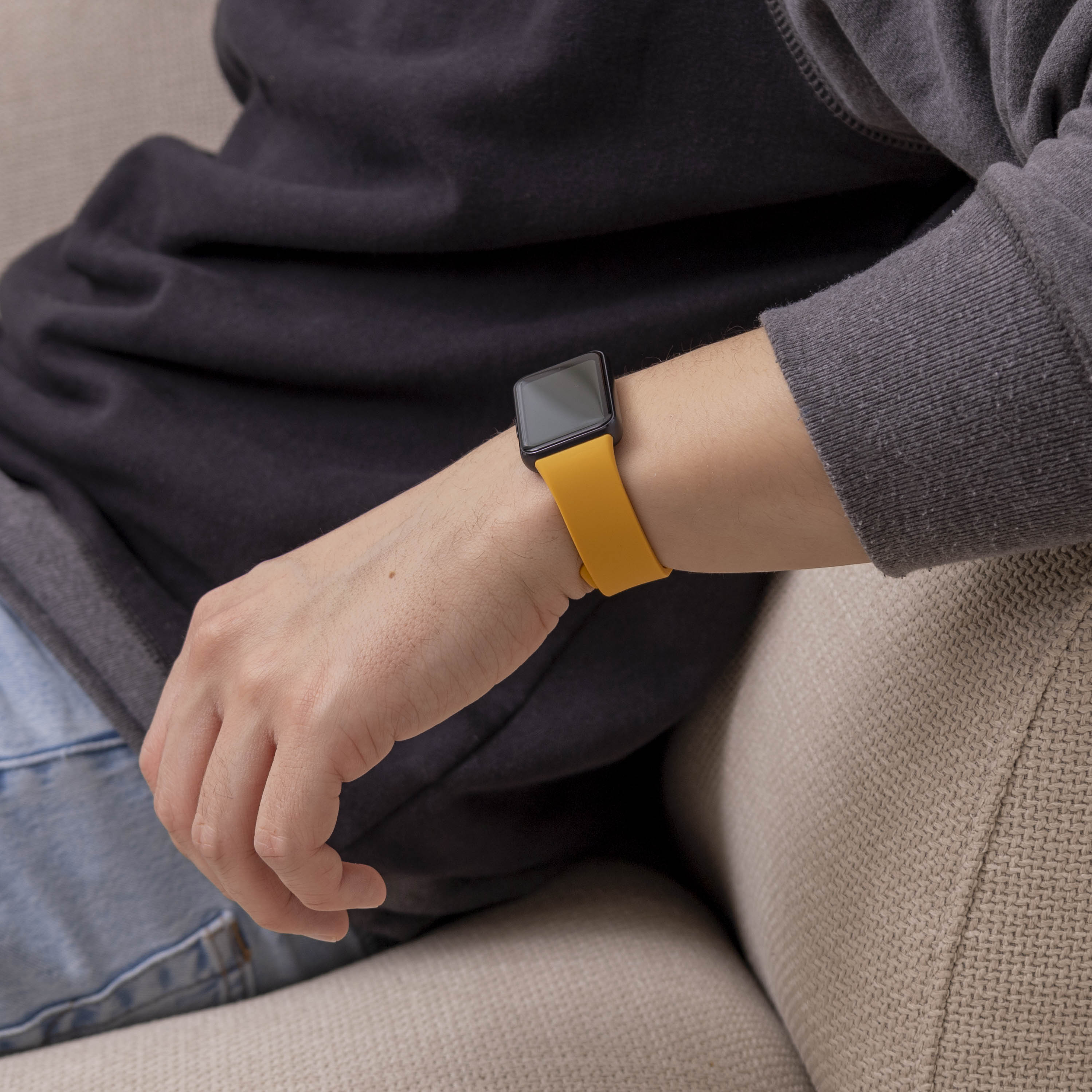 Samsung Galaxy Fit 3 Silikonarmband (Gelb)