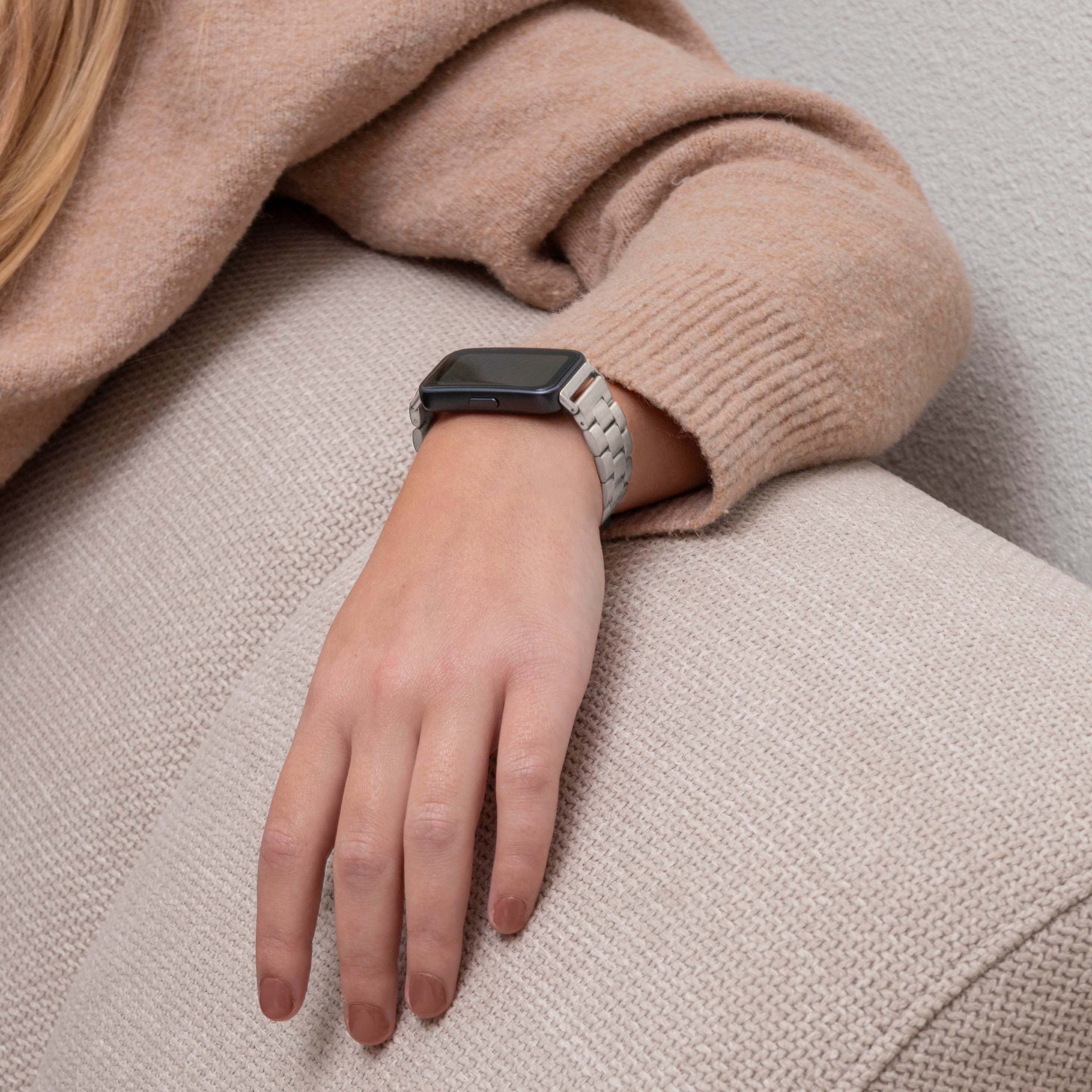 Huawei Band 10 Stahlarmband (Silber)