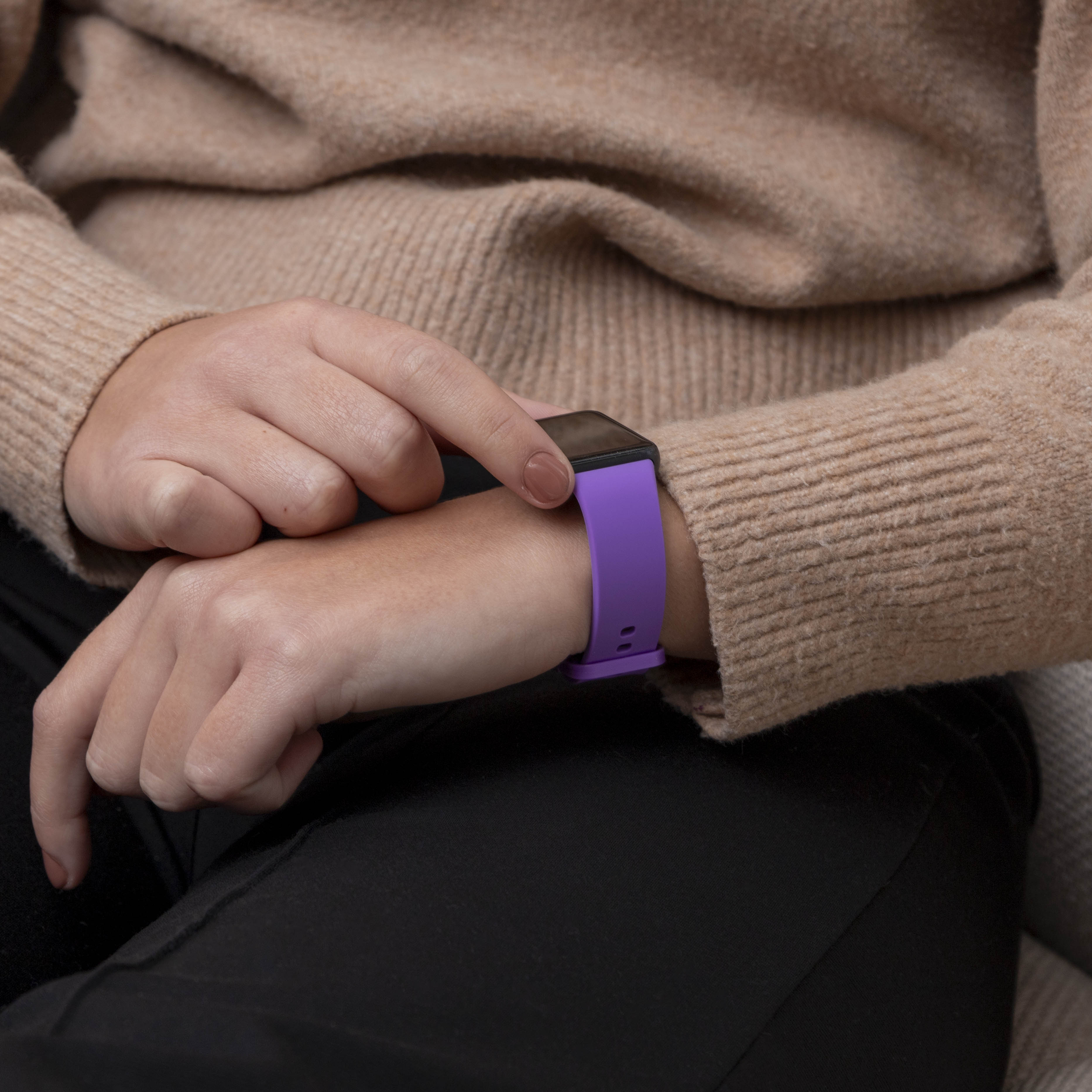 Samsung Galaxy Fit 3 Silikonarmband (Lila)