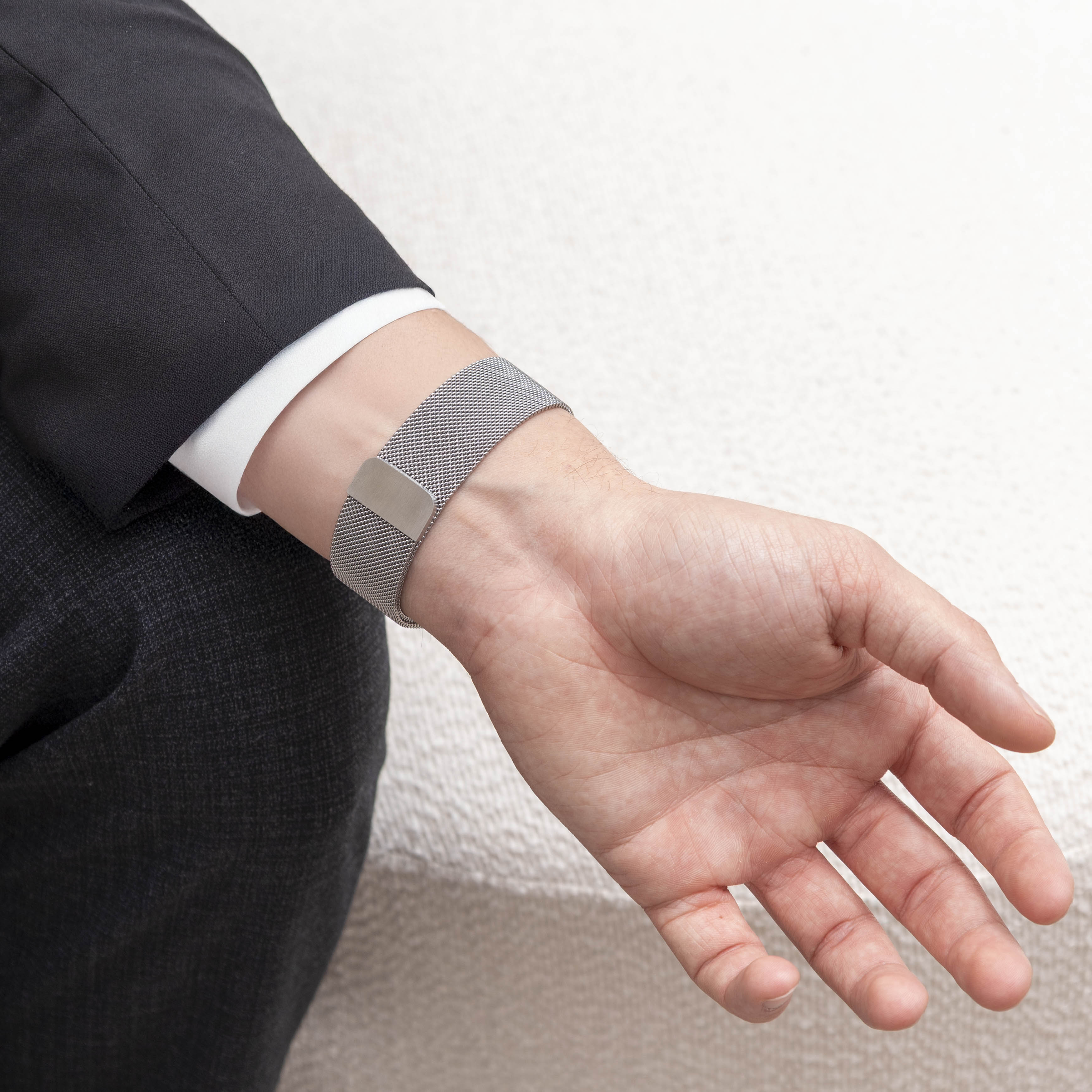 Fitbit Inspire 3 Milanese Strap (Silver)