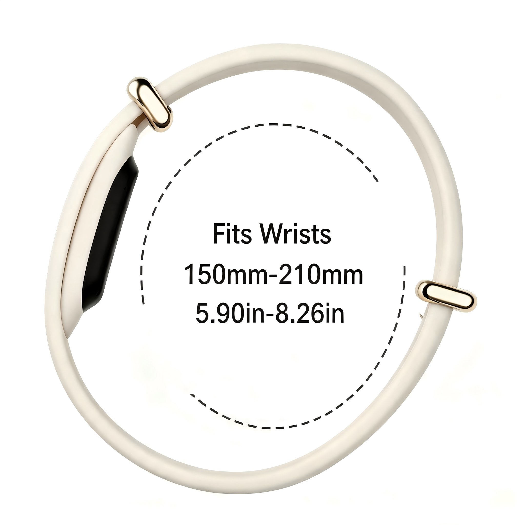 Fitbit Air Silikonarmband (Beige)