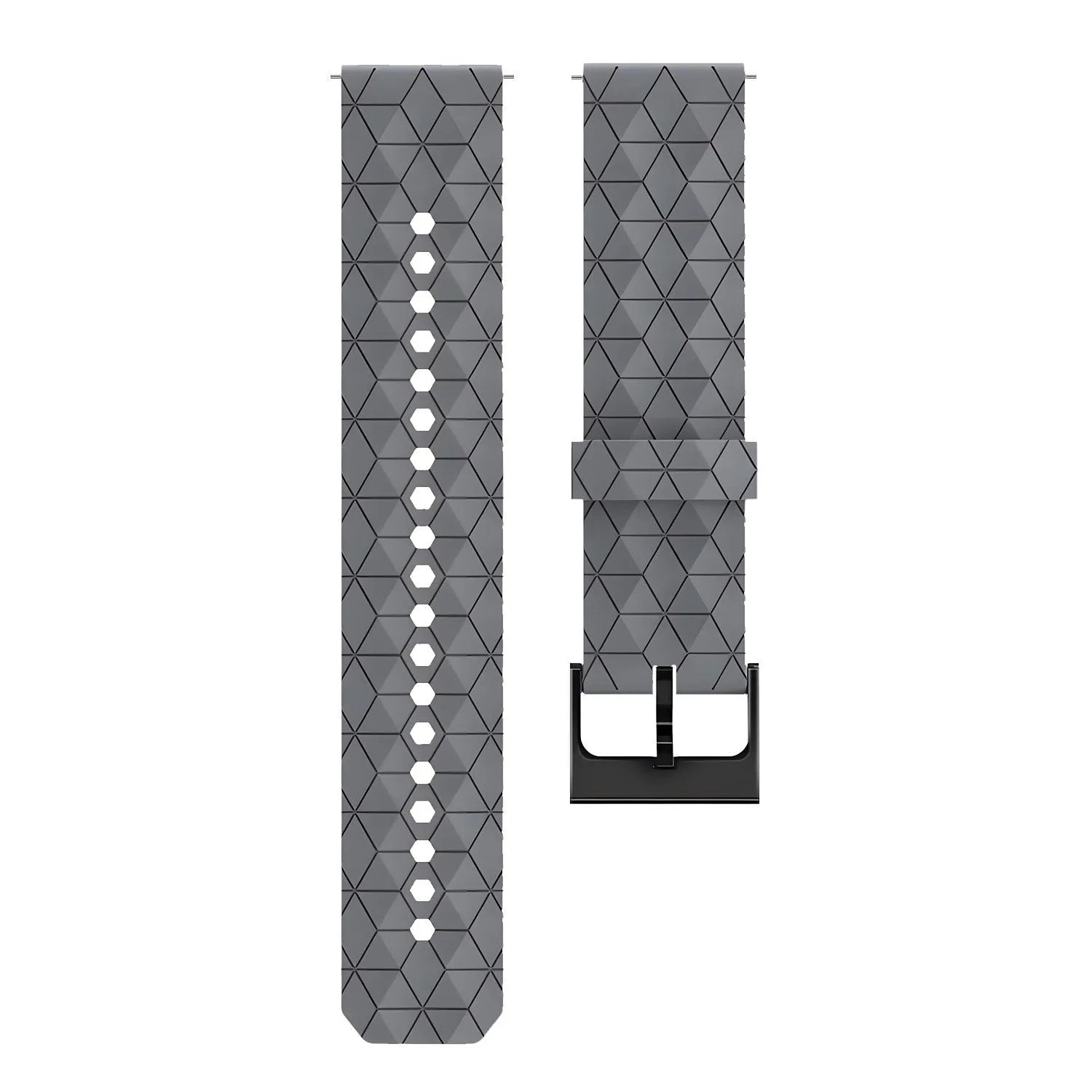 Coros Apex 2 Pro Silicone Hexa Strap (Grey)