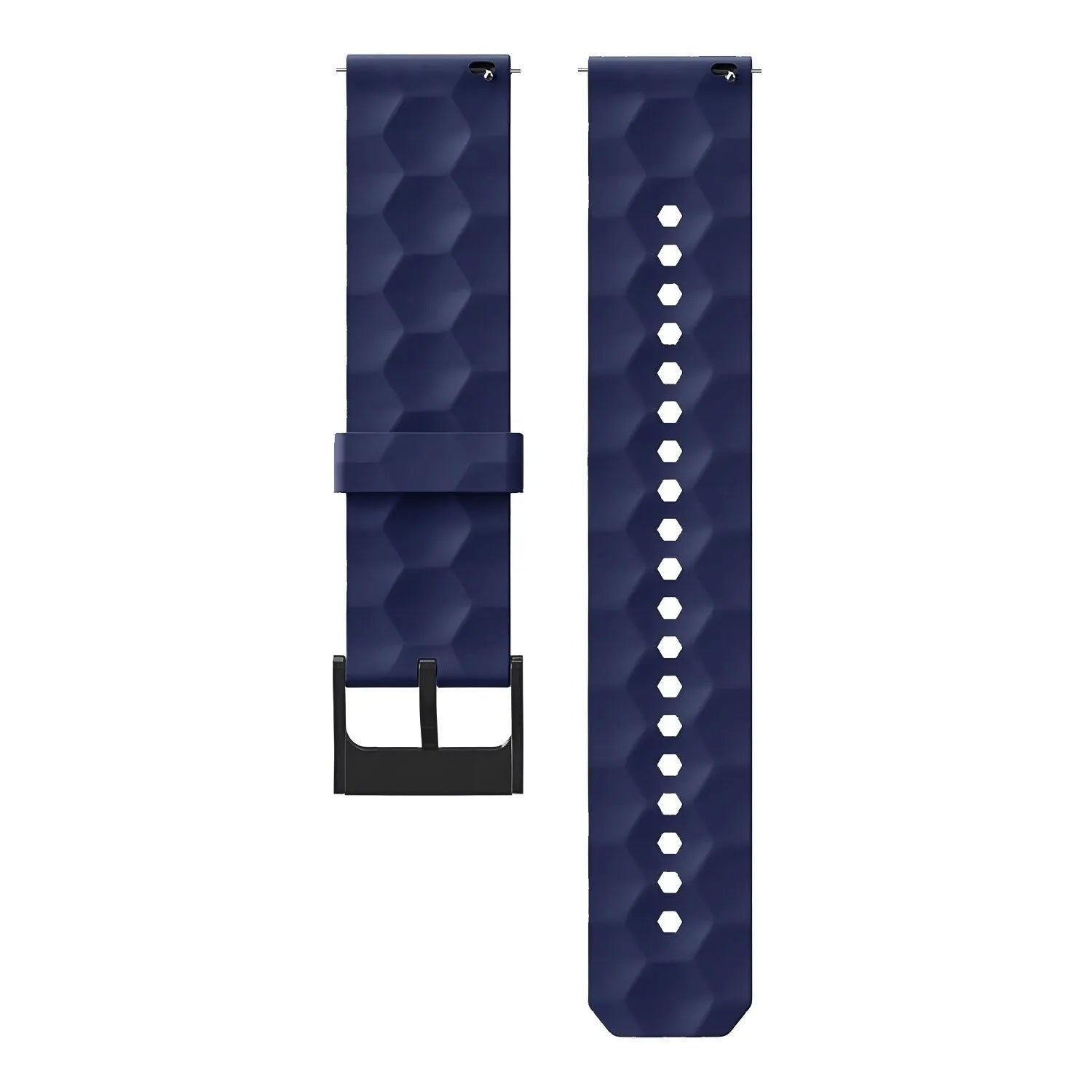 Oppo Watch X2 Silikon Hexa Armband (Dunkelblau)