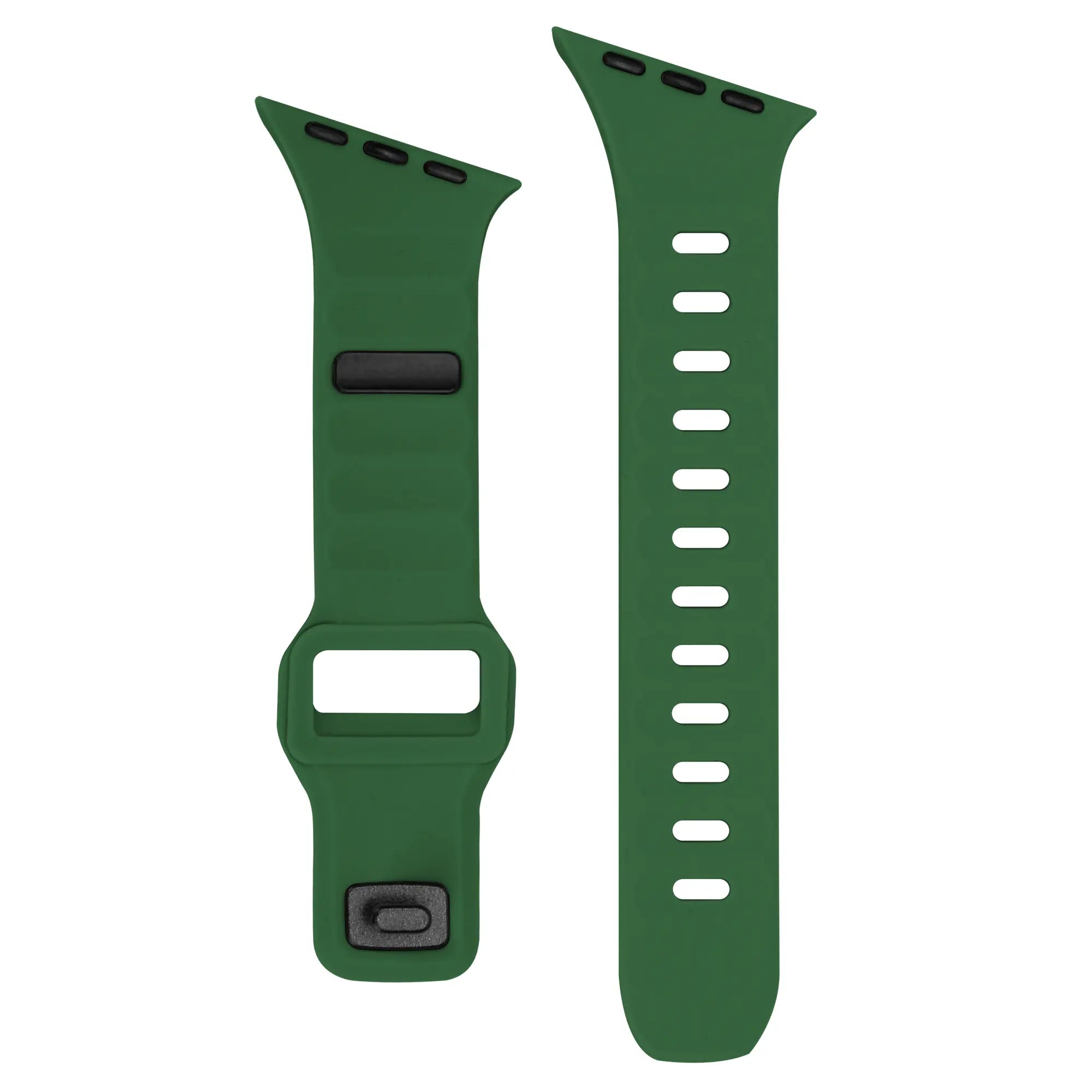 Apple Watch Tilted Sportarmband (Dunkelgrün)
