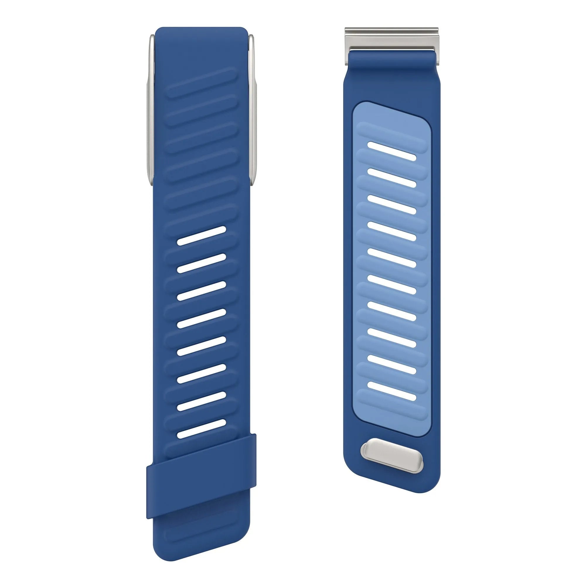 Bracelet sport compatible avec Whoop MG (bleu duo)