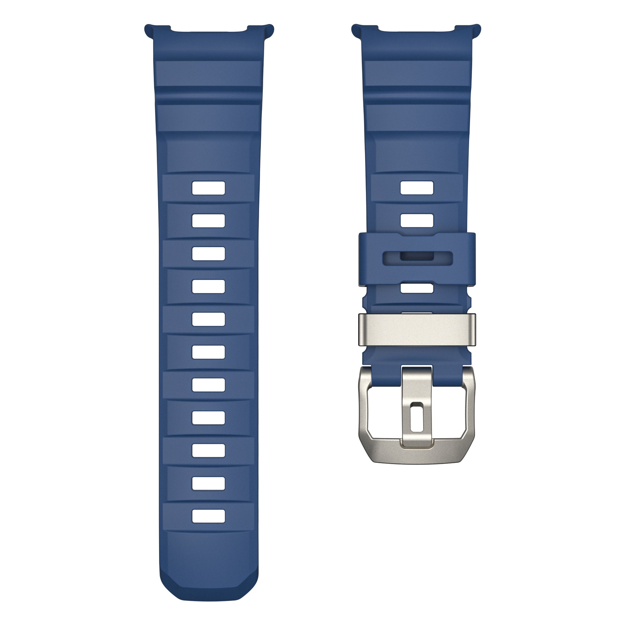 Samsung Galaxy Watch 8 - 44mm Extreme Silikonarmband (Dunkel Blau)