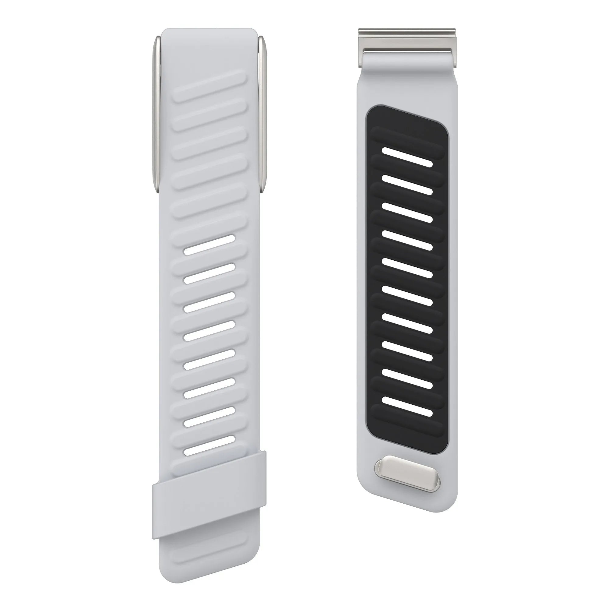 Whoop 5.0 Sport Strap (Light Grey/Black)