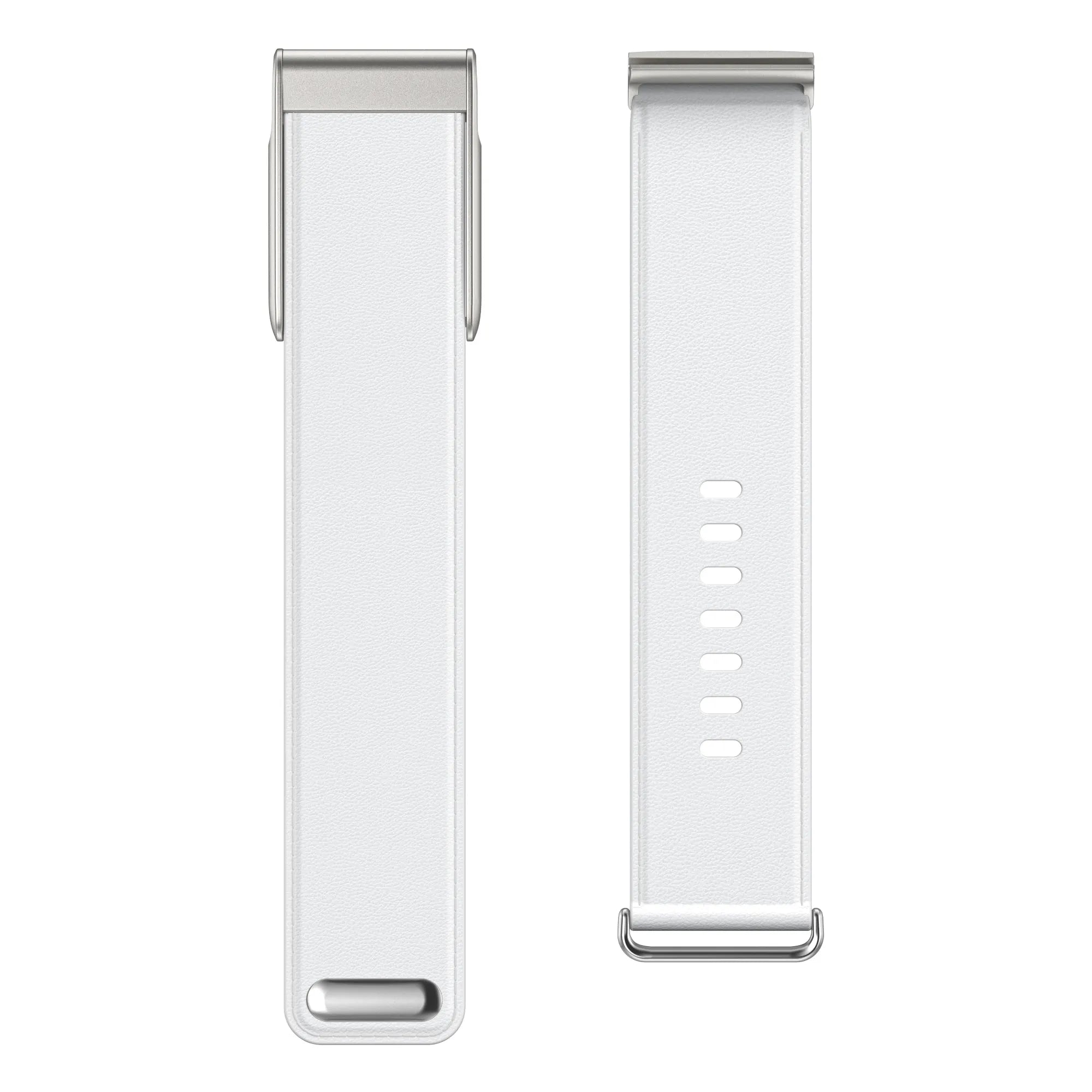 Bracelet cuir compatible avec Whoop MG (blanc)