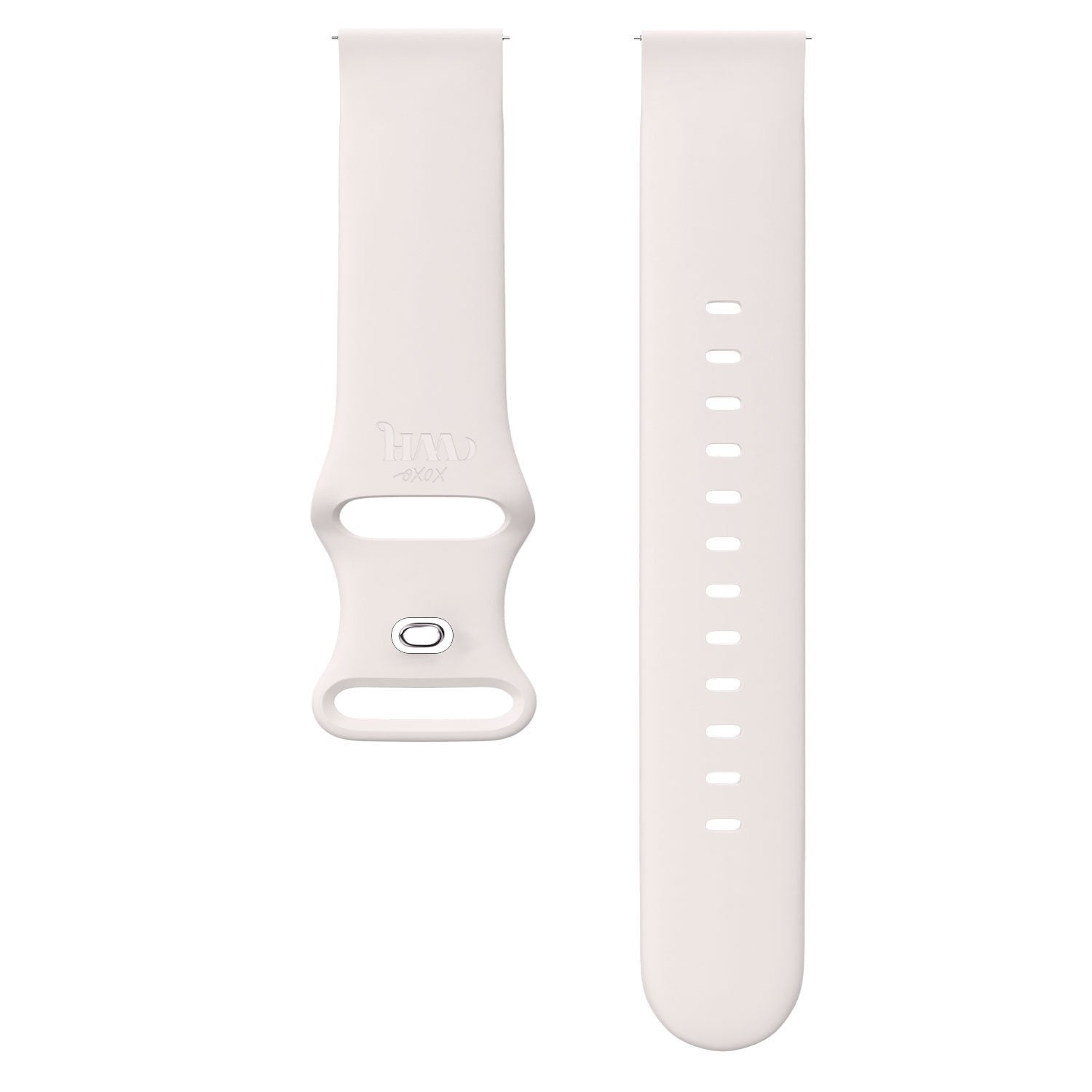 xoxo Wildhearts Samsung Galaxy Watch 46mm siliconen bandje (beige)