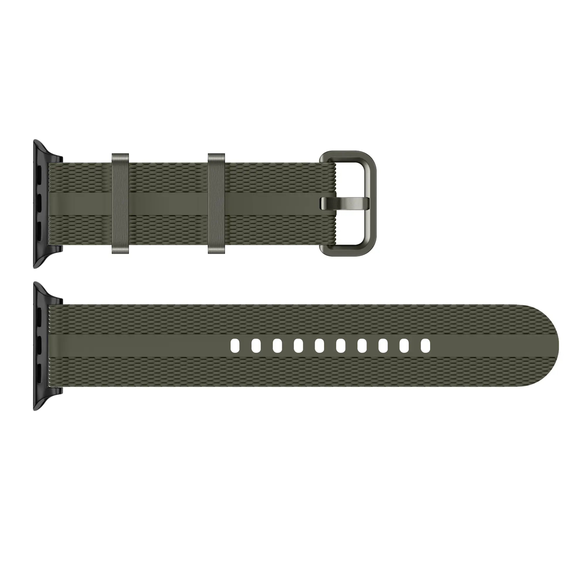Apple Watch Silicone Active Strap (Army Green)