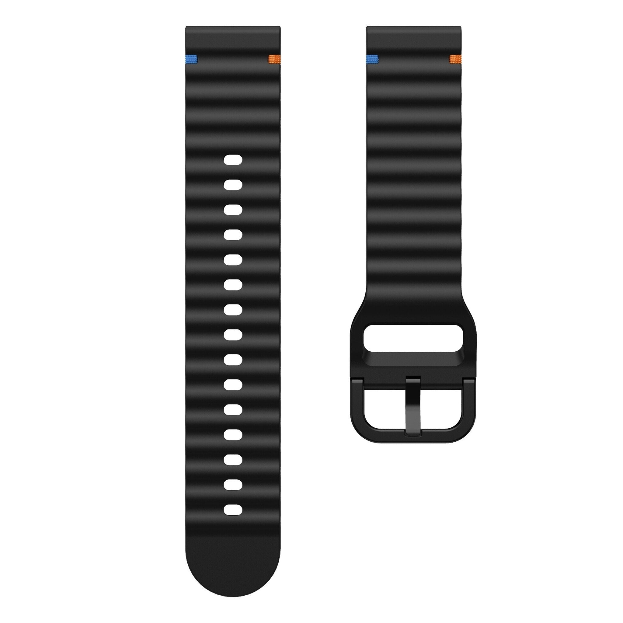 CMF Watch Pro 3 Wave Silikonarmband (Schwarz)