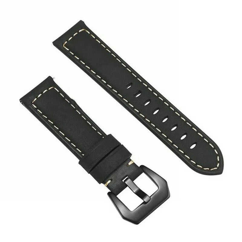 Amazfit GTS 4 Leather Strap (Black)