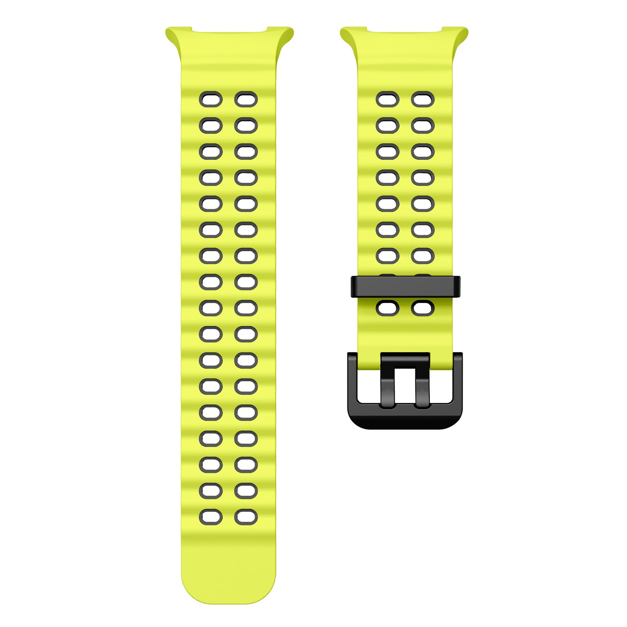 Samsung Galaxy Watch 8 Classic Ocean Armband (Limette/Grau)