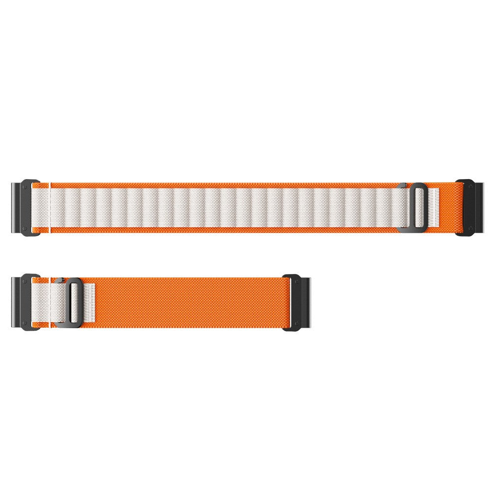Bracelet Alpine nylon Garmin Fenix 8 - 47mm (orange/beige)
