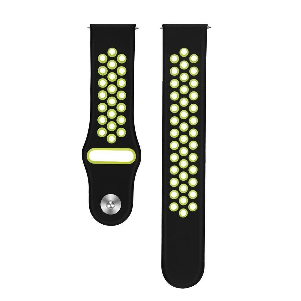Huawei Watch 5 - 42mm Sportarmband (Schwarz/Gelb)