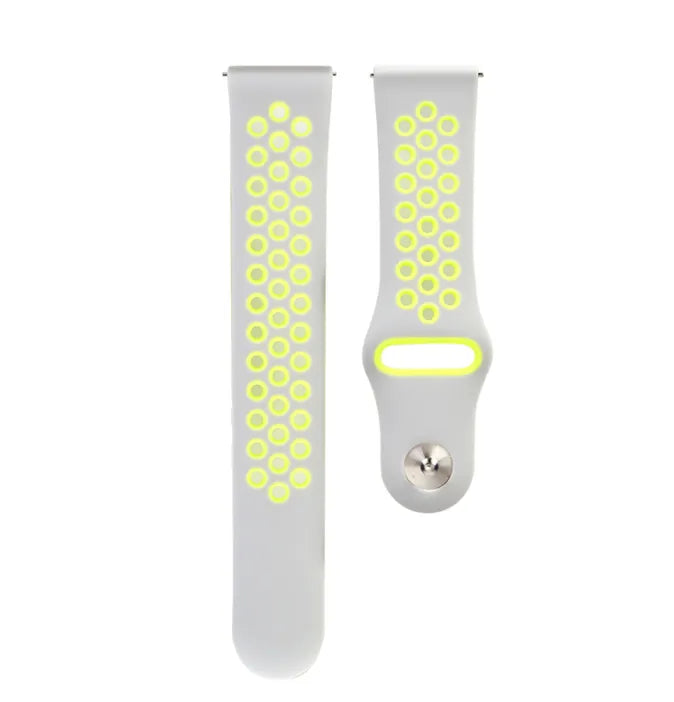 Withings Steel HR Sport Sport Strap (Grey/Yellow)