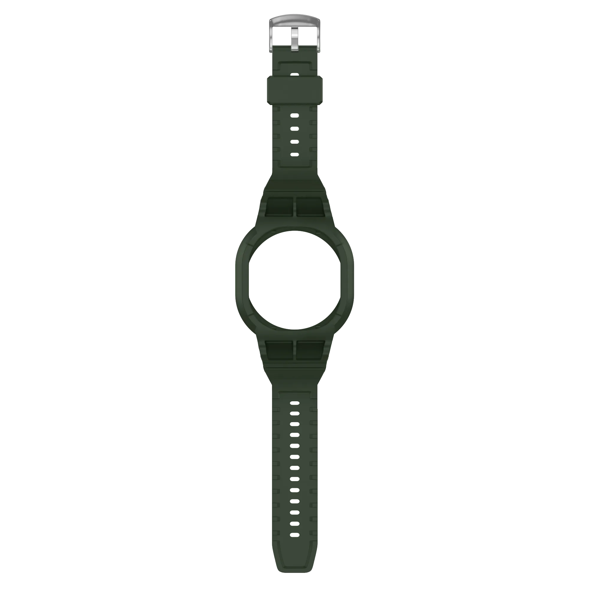 Samsung Galaxy Watch 8 - 44mm TPU bandje met frame (groen)