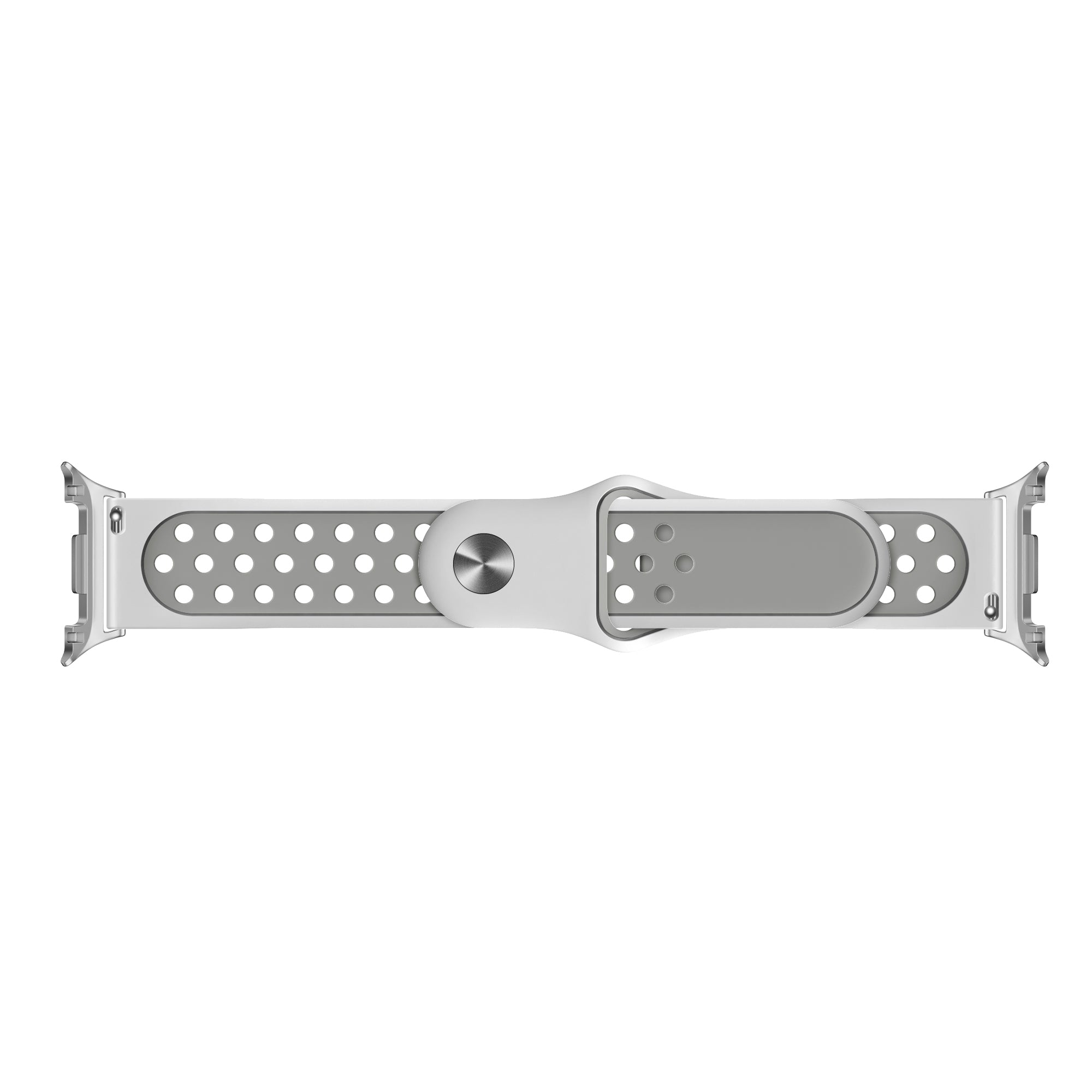 Samsung Galaxy Watch 8 - 44mm Sportarmband ( Weiß/Mehrfarbig)