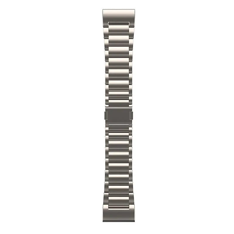 Magnetic Titanium Strap, laid flat, joined, direct top view