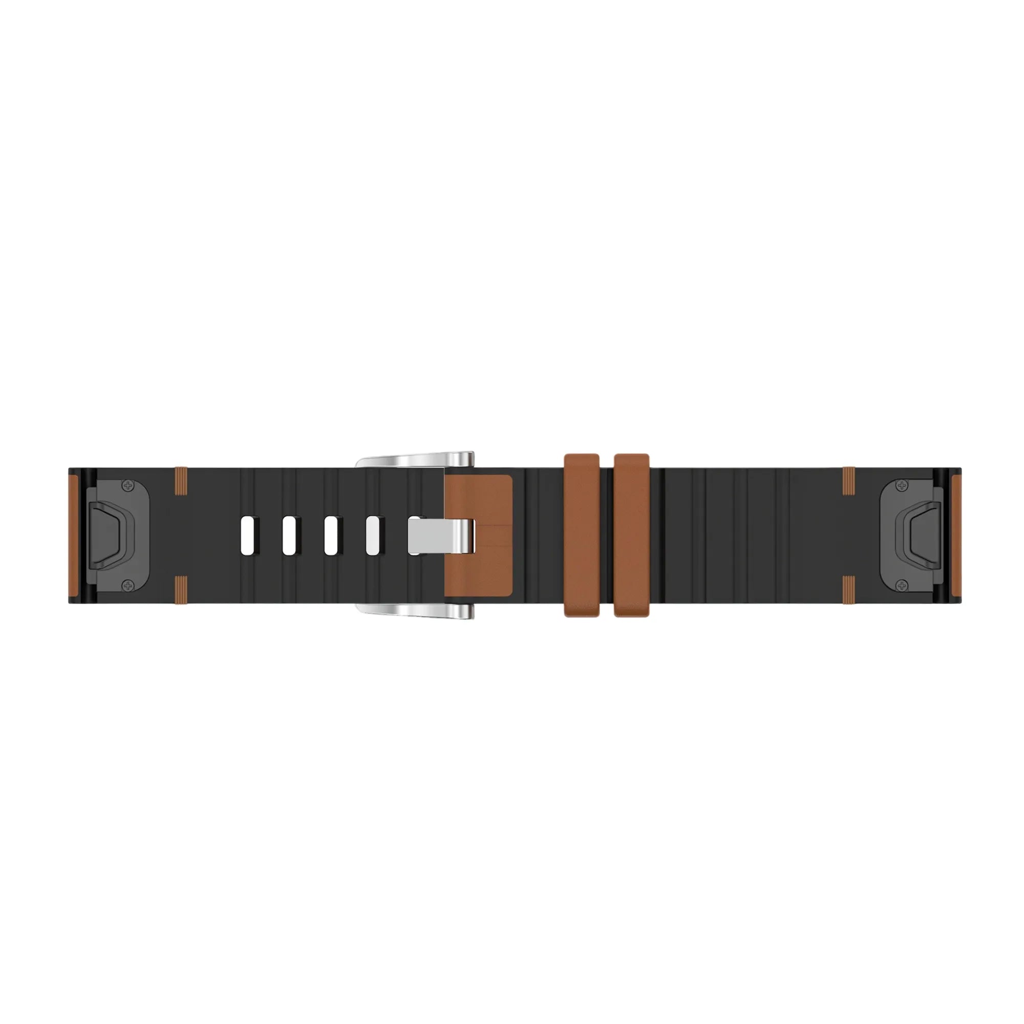 Garmin Fenix E Hybrid Lederarmband (Braun)