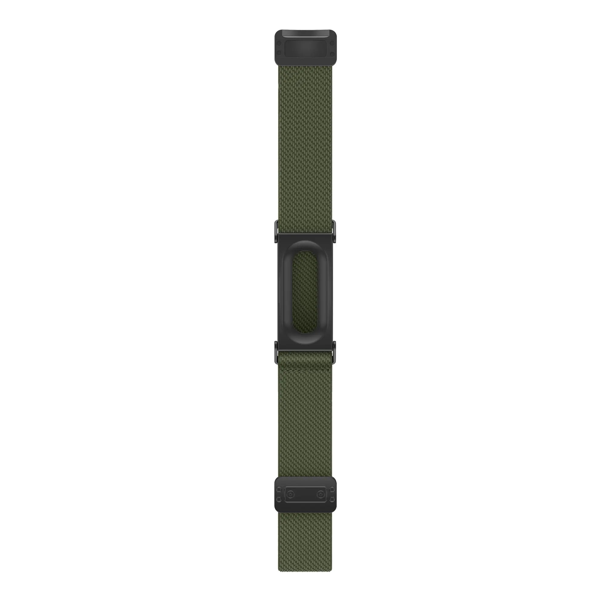Bandz Correa nylon con hebilla-D Fitbit Air (verde militar)