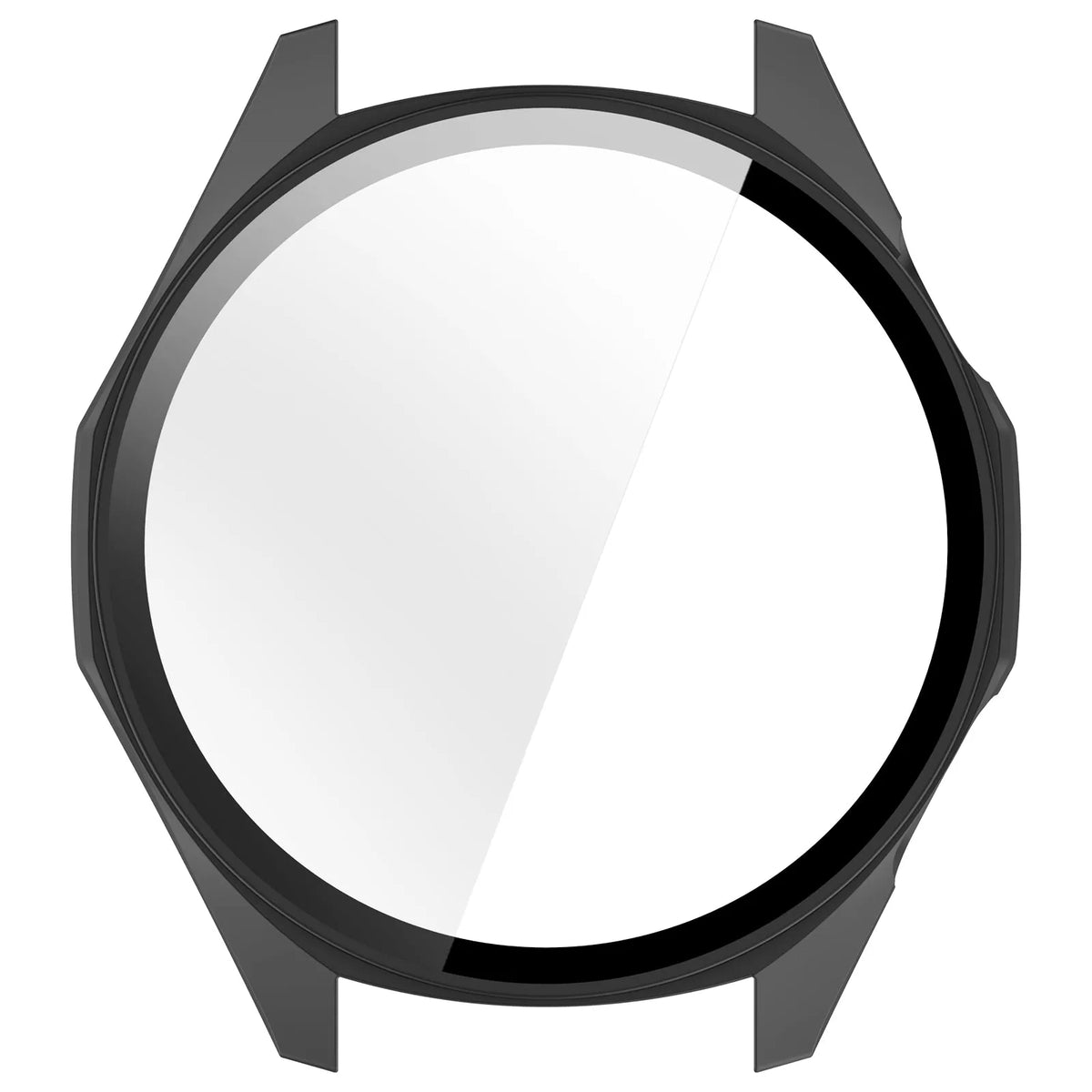 Funda con vidrio PC Huawei Watch GT 6 - 46mm (negro)