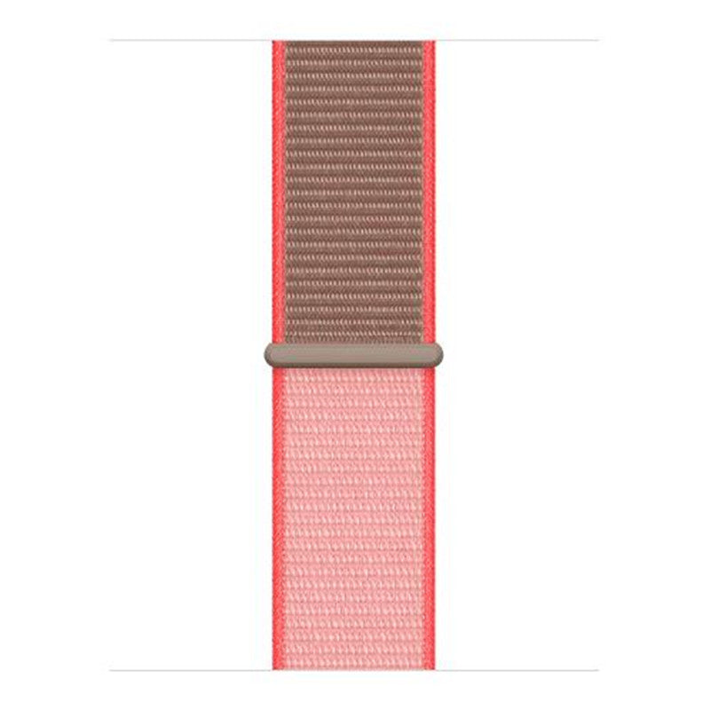Bracelet nylon Samsung Galaxy Watch 5 - 44mm (rose fluo)