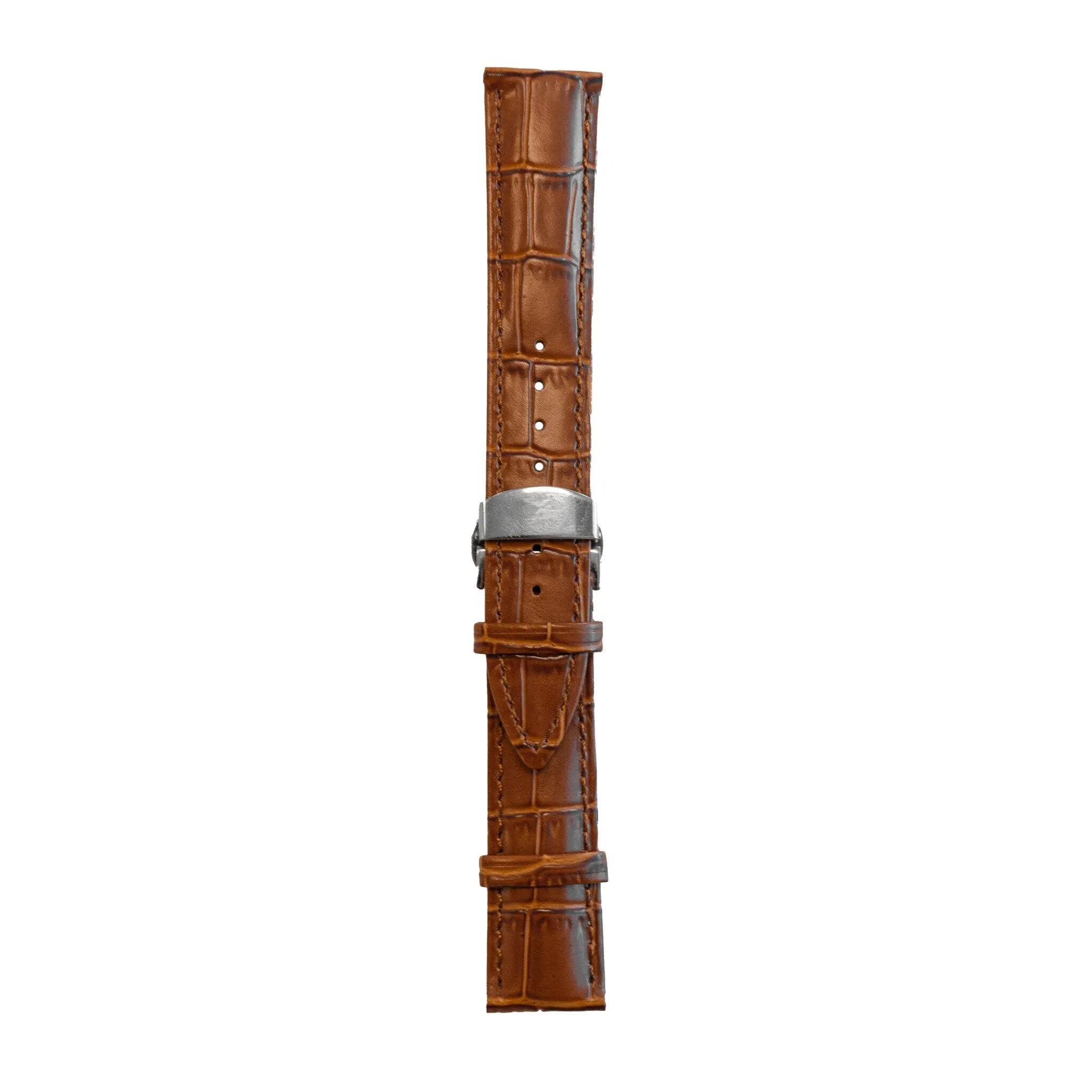 Amazfit GTS 4 Luxury Leather Strap (Brown)