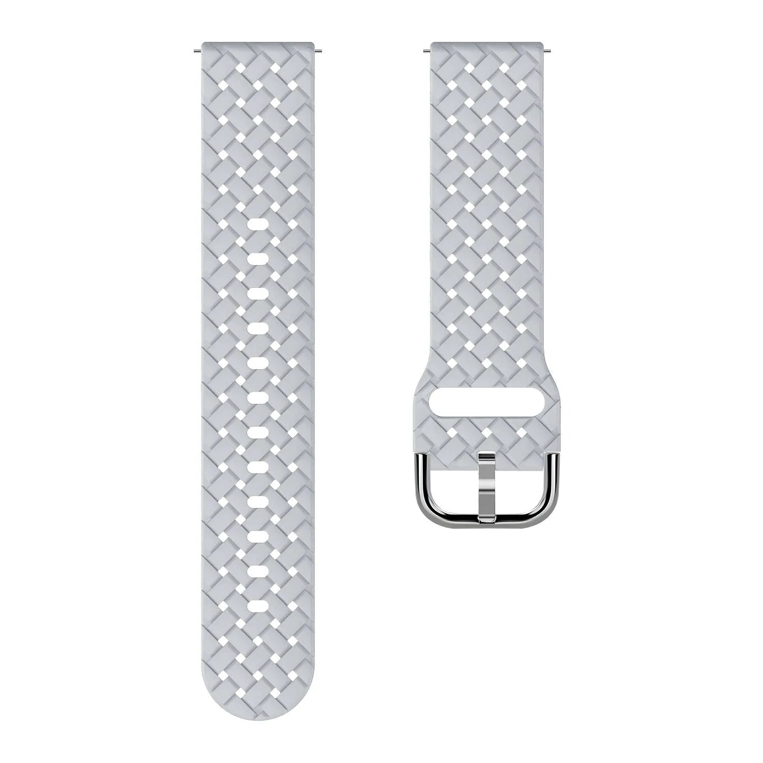 Amazfit Active Braided Silicone Strap (Grey)