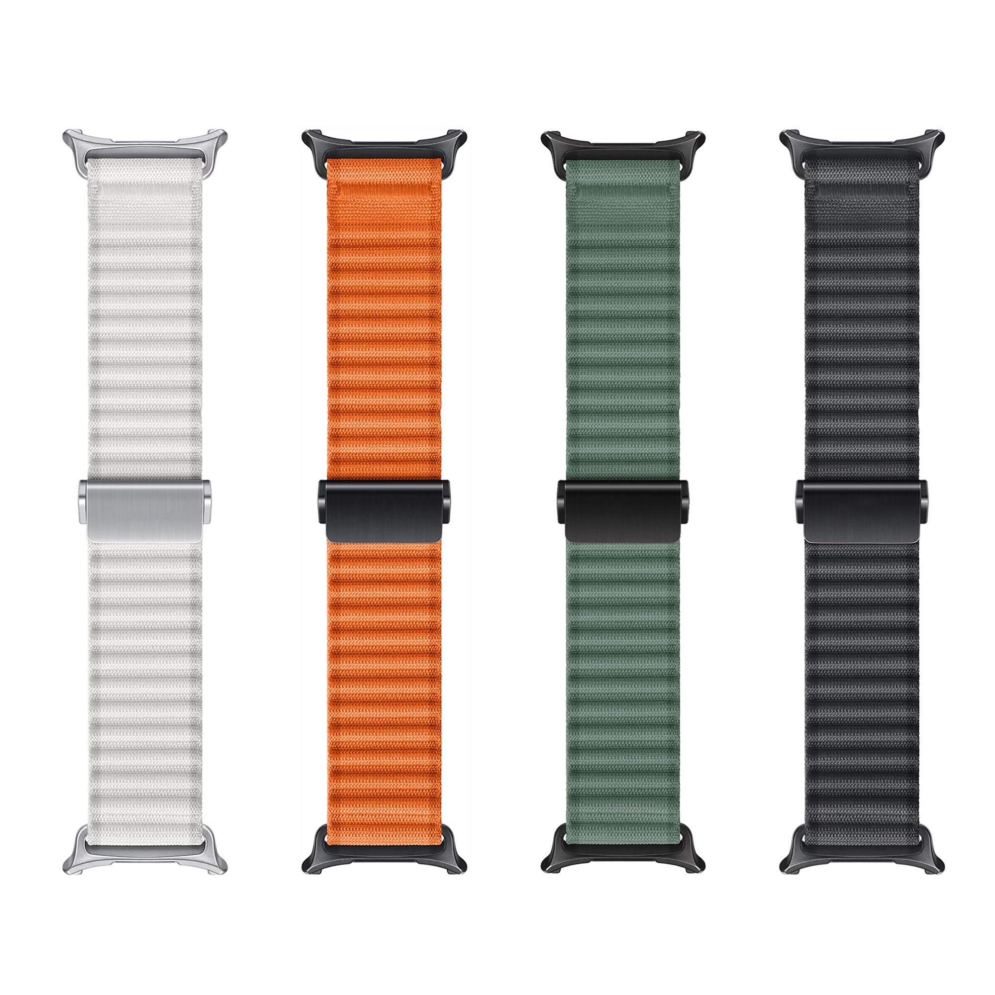 Bracelet nylon Outdoor Samsung Galaxy Watch Ultra (blanc)