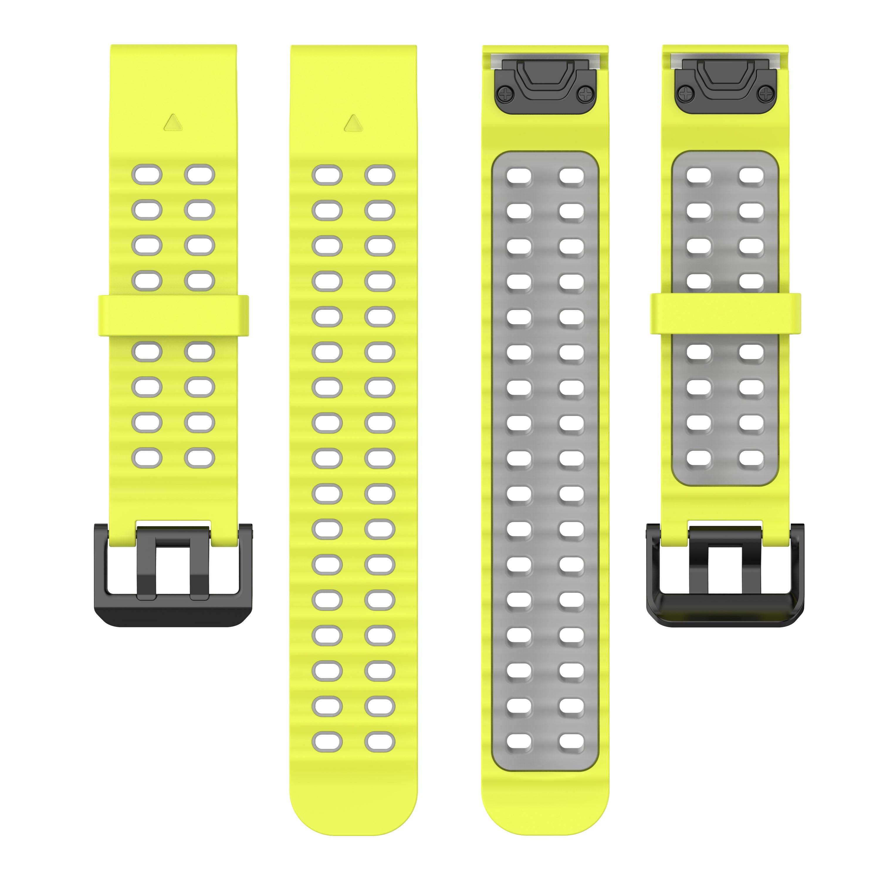 Amazfit T-Rex Ultra 2 Wave Sport Strap (Lime/Dark Grey)