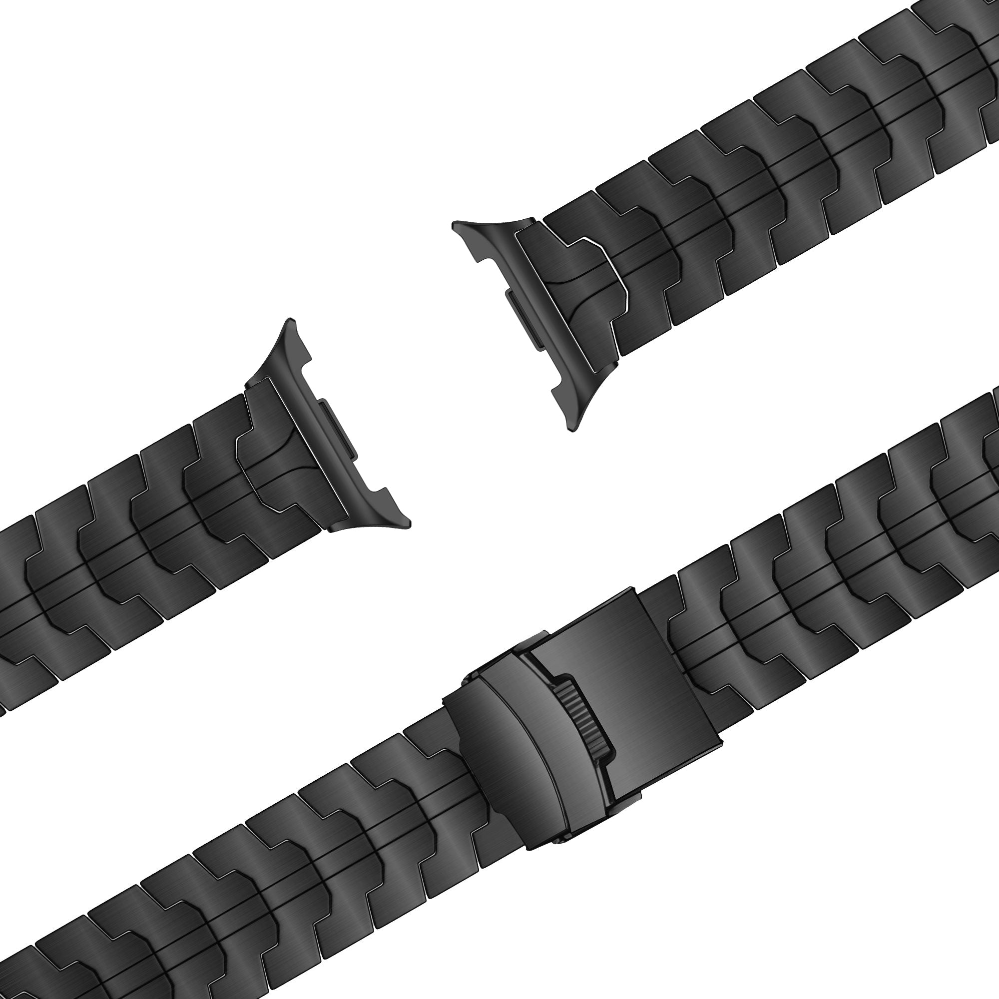 Bandz Samsung Galaxy Watch 8 - 40mm Titanium Strap 'Iron' (Black)