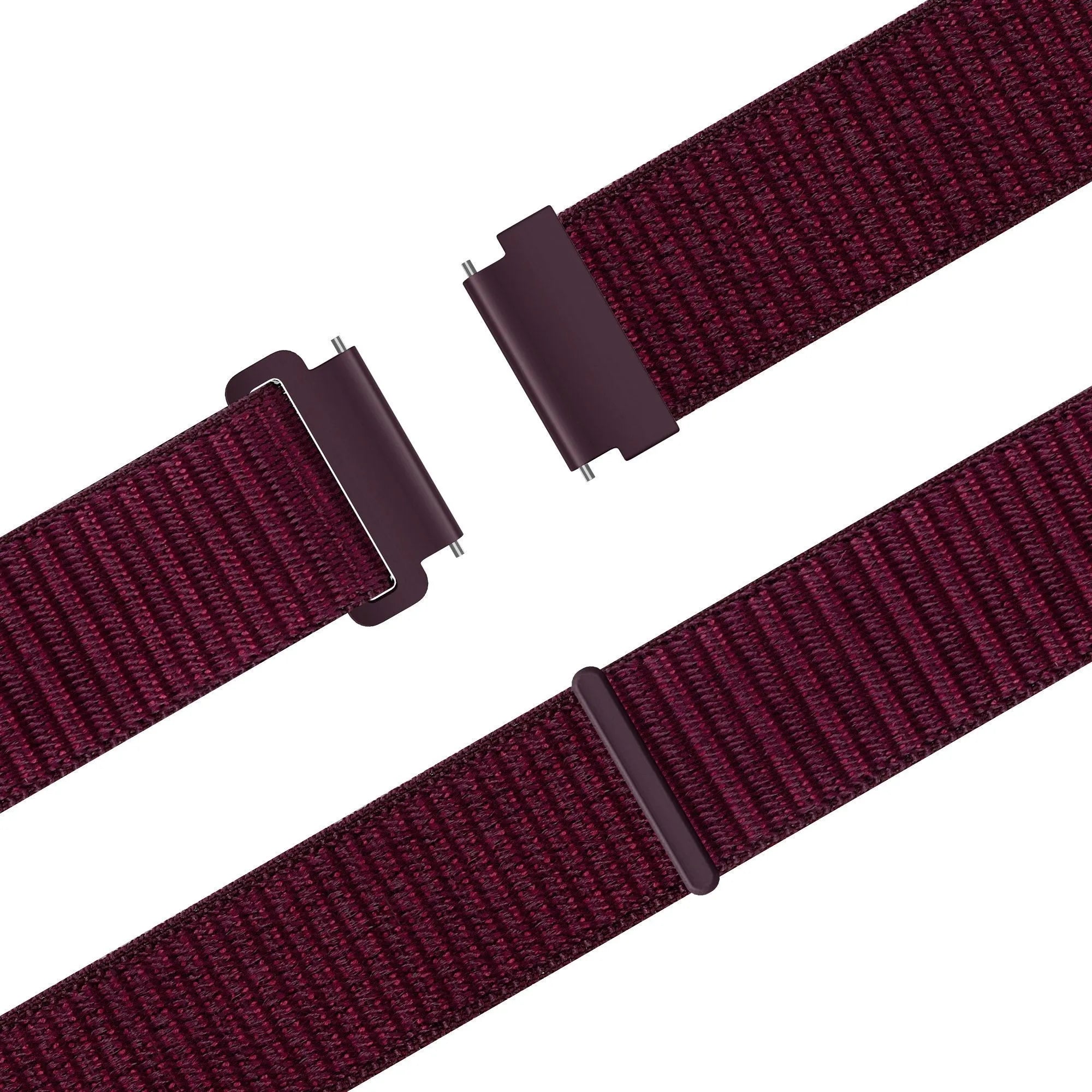 Bandz ICE Smart SQ 2.0 Square 1.70 Nylonarmband 'Easy fit' (Plum)