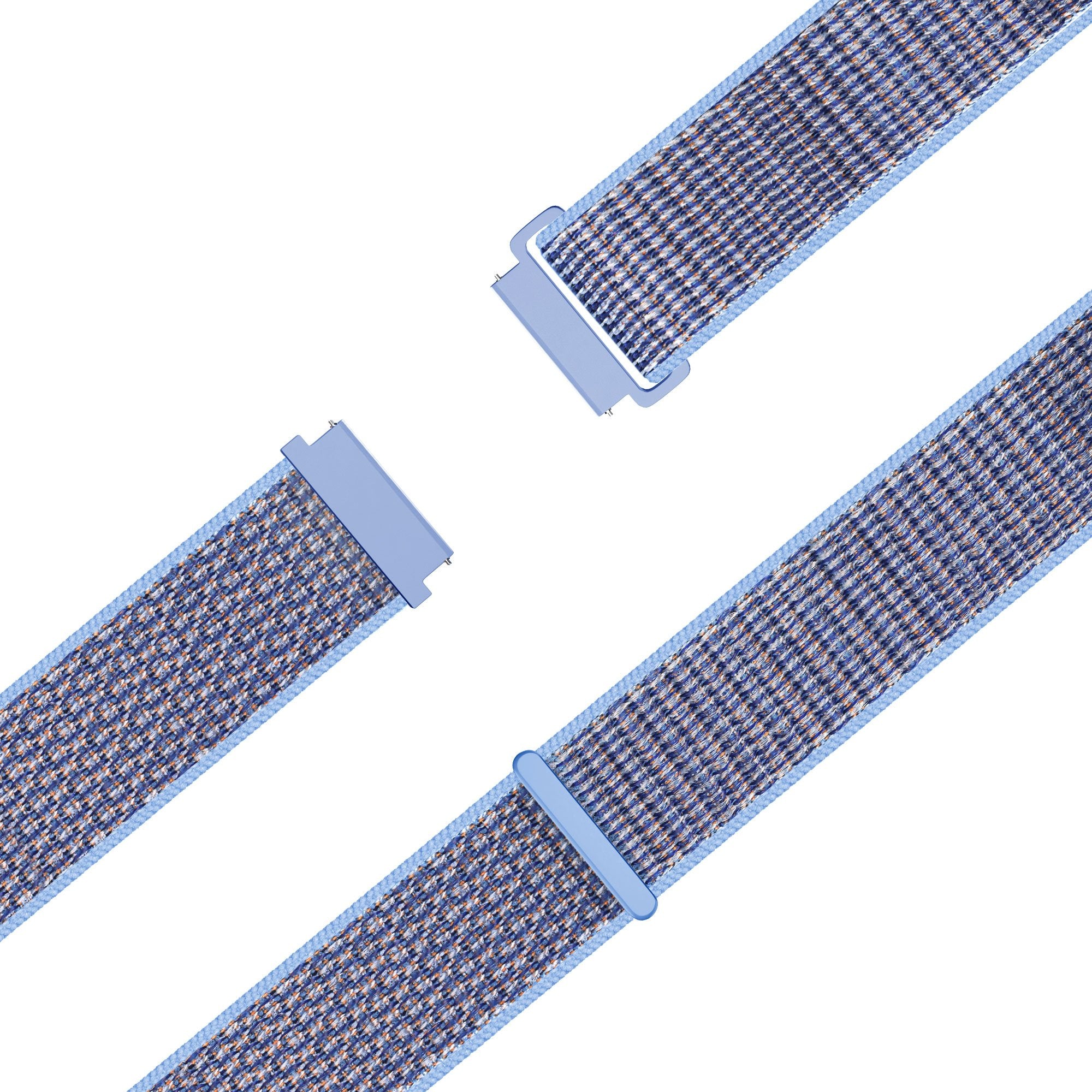 Bandz Garmin Vivomove Sport Nylon Loop Strap (Azure Blue)