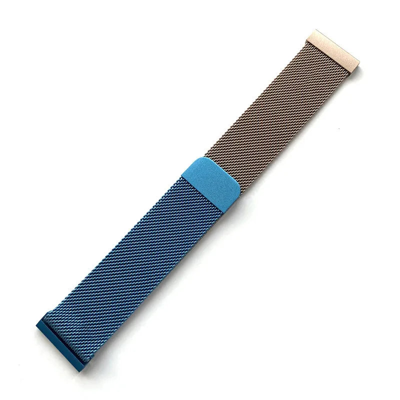 Huawei Watch GT 4 - 46mm Milanese Armband (Blau/Gold)
