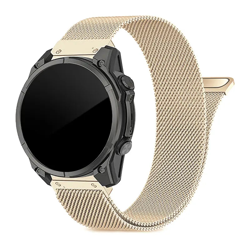 Bracelet milanais premium Garmin Instinct 2s (champagne)