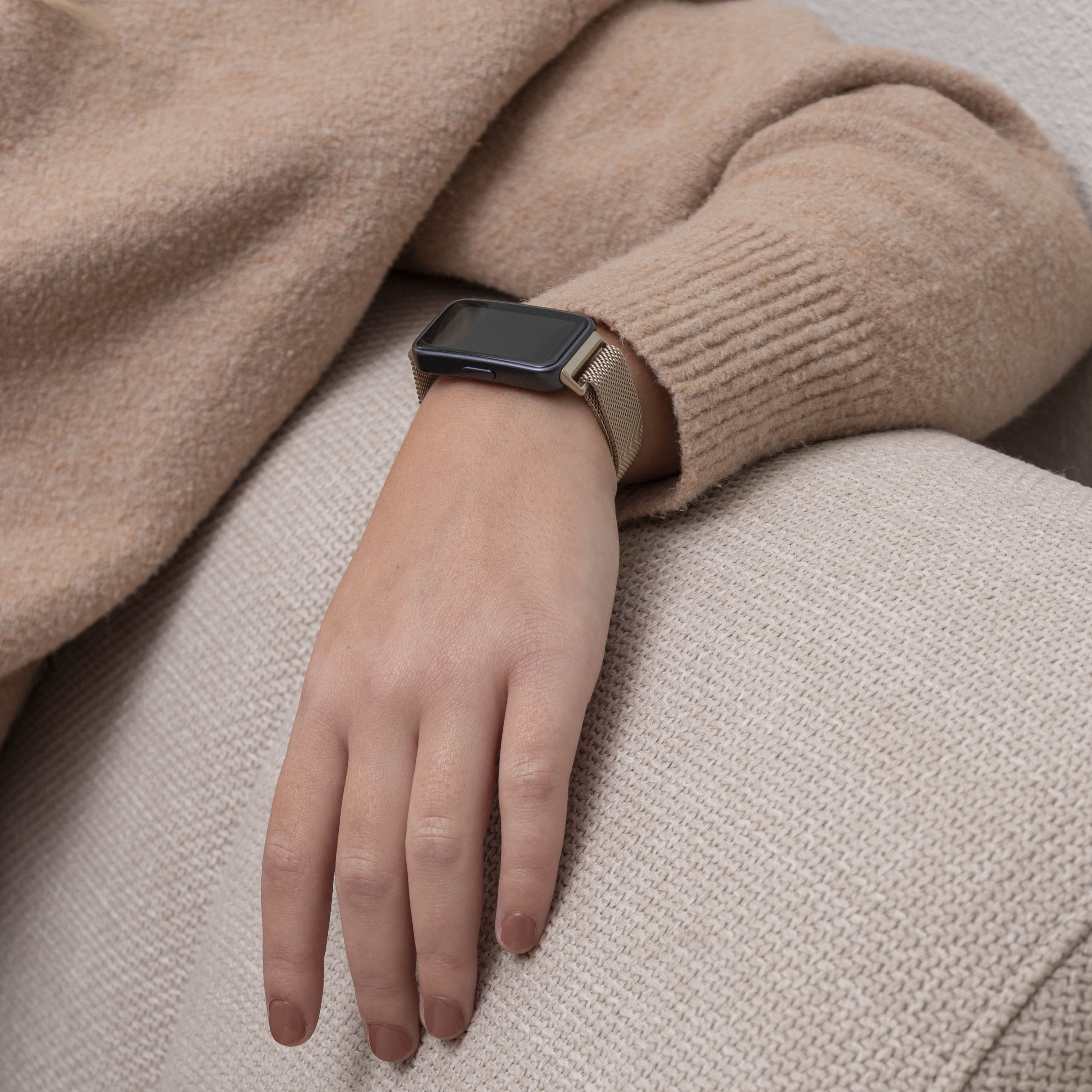 Huawei Band 8 Milanese Strap (Champagne)