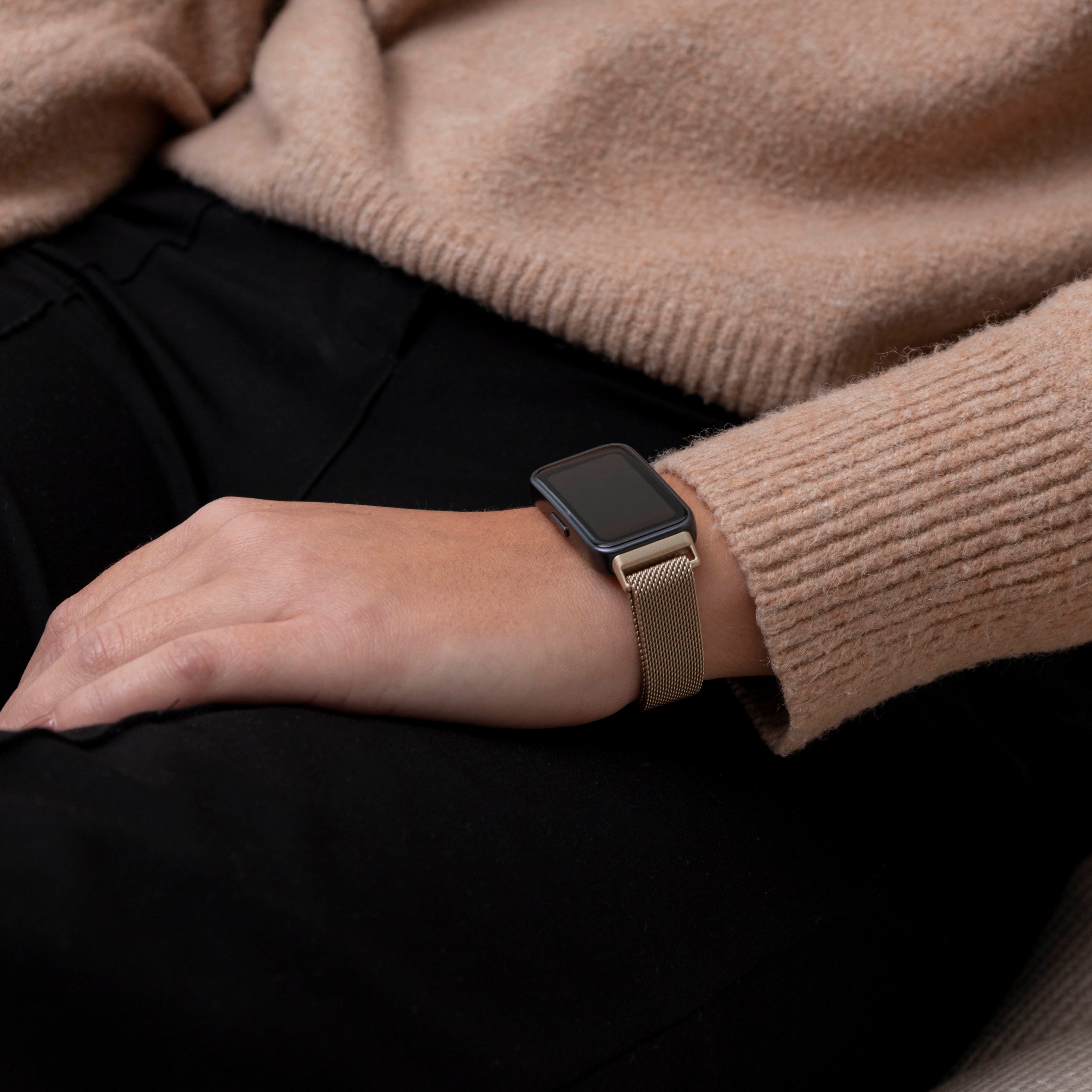 Huawei Band 8 Milanese Strap (Champagne)