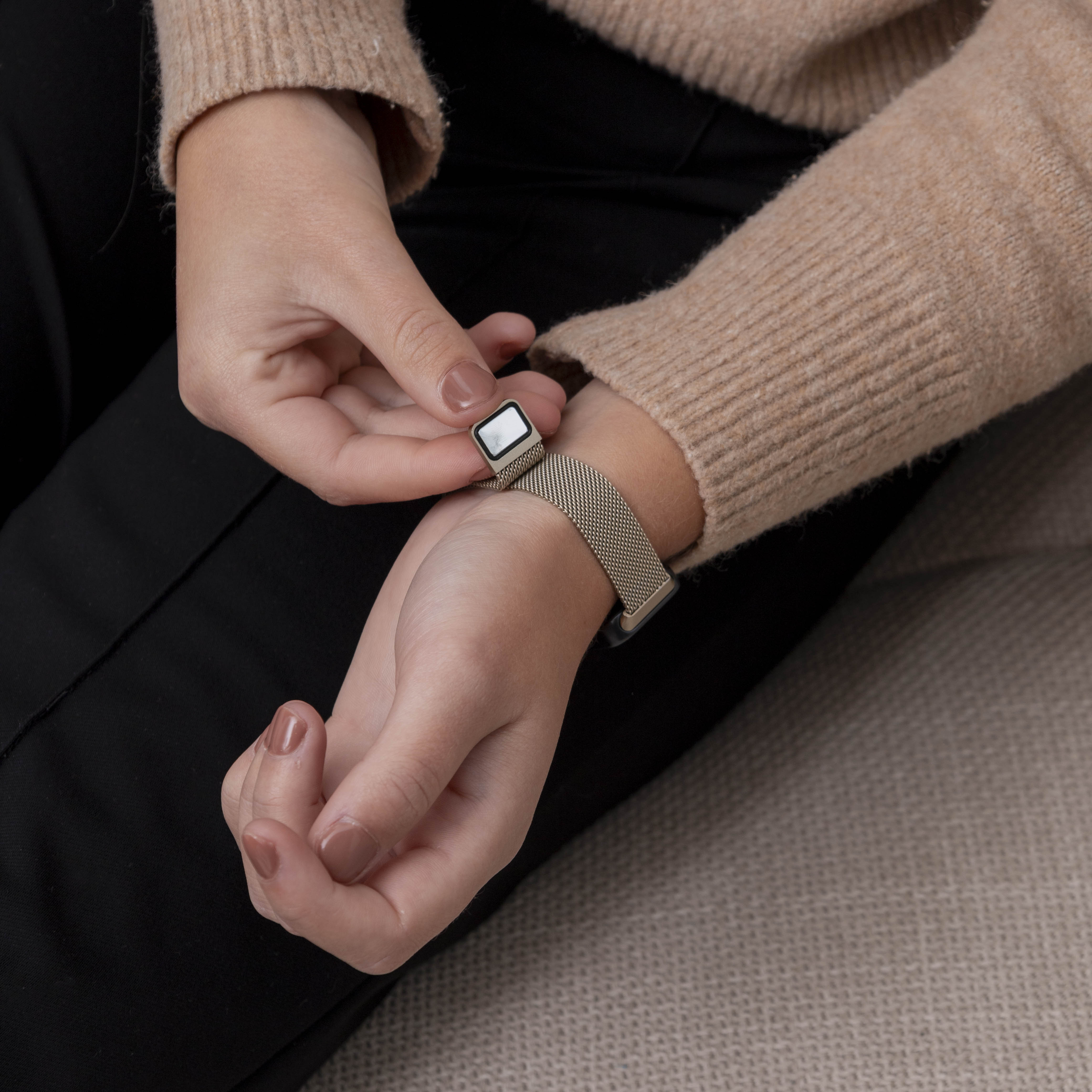 Huawei Band 8 Milanese Strap (Champagne)
