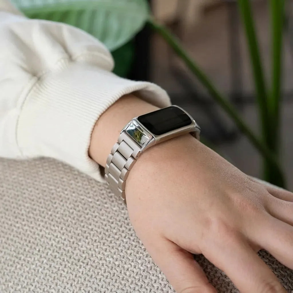 Fitbit Charge 6 Stahlarmband (Silber)