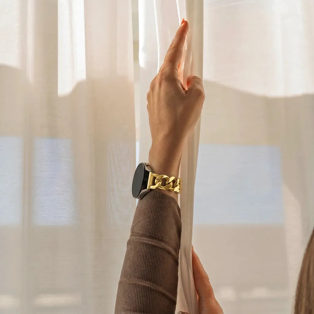Polar Ignite 3 Steel Chain Strap (Gold)