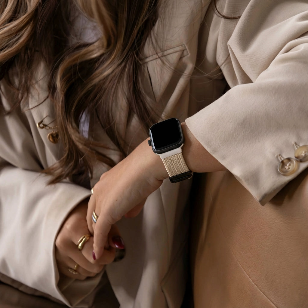 Redmi Watch 6 Lite Braided Strap with D-Buckle (Starlight)