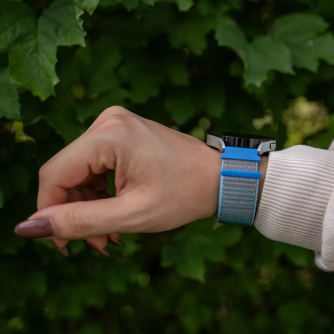 nylon bandje blauw (3)