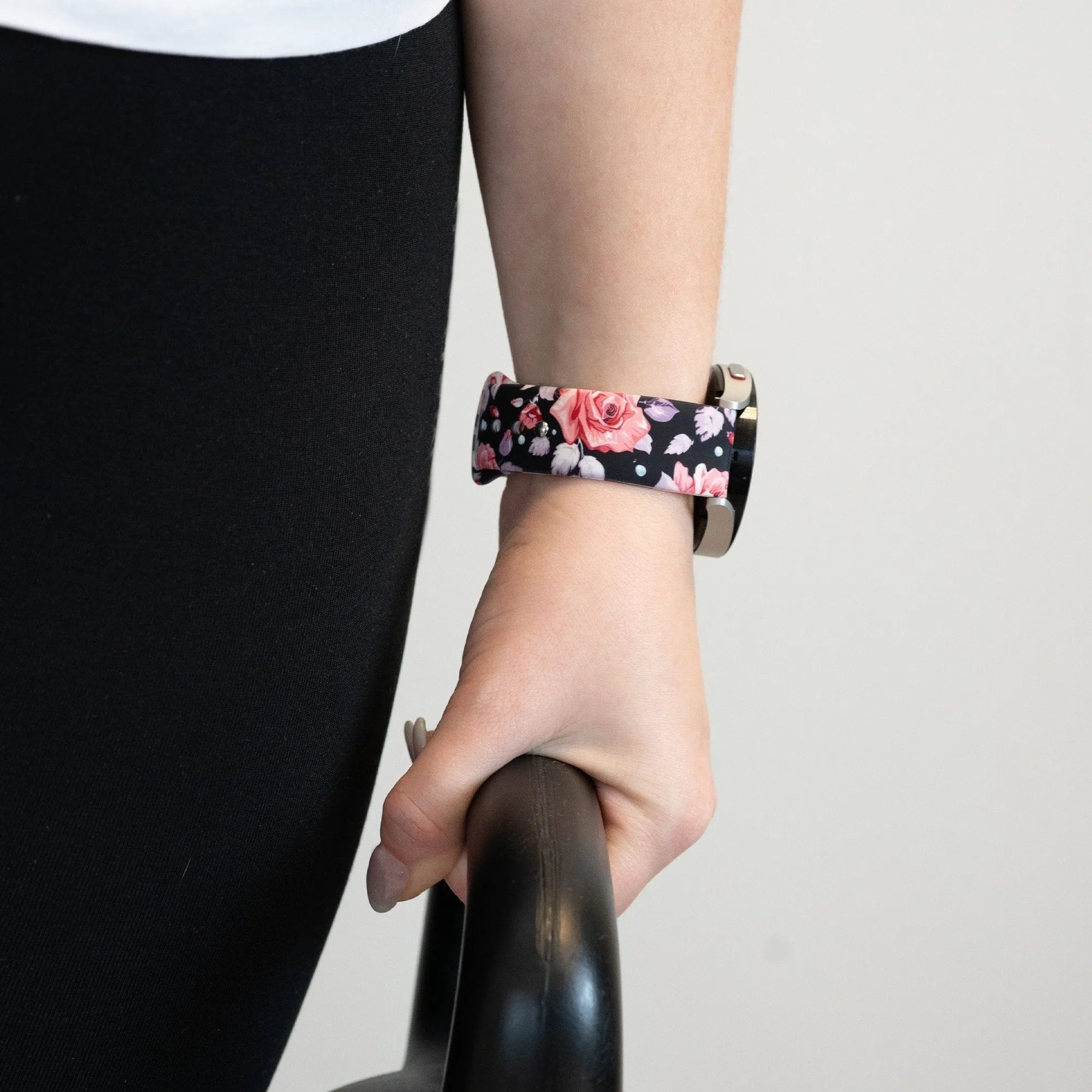 Bandz Coros Apex 42mm Silicone Strap 'Flowers'