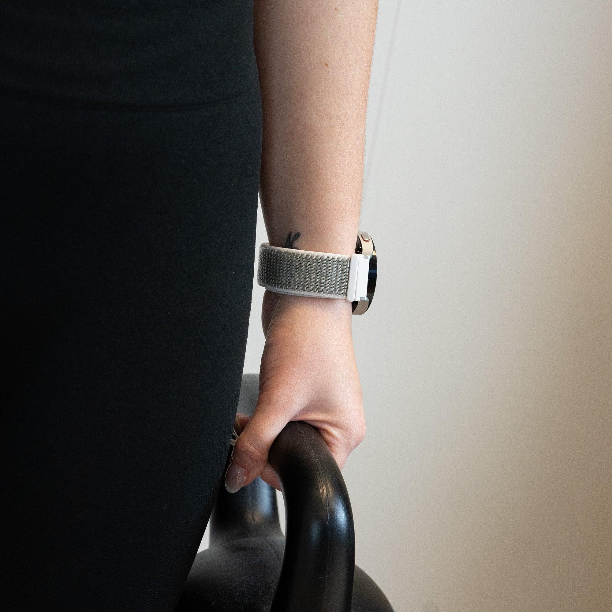 Nylon Loop Strap, grey, lifestyle photo
