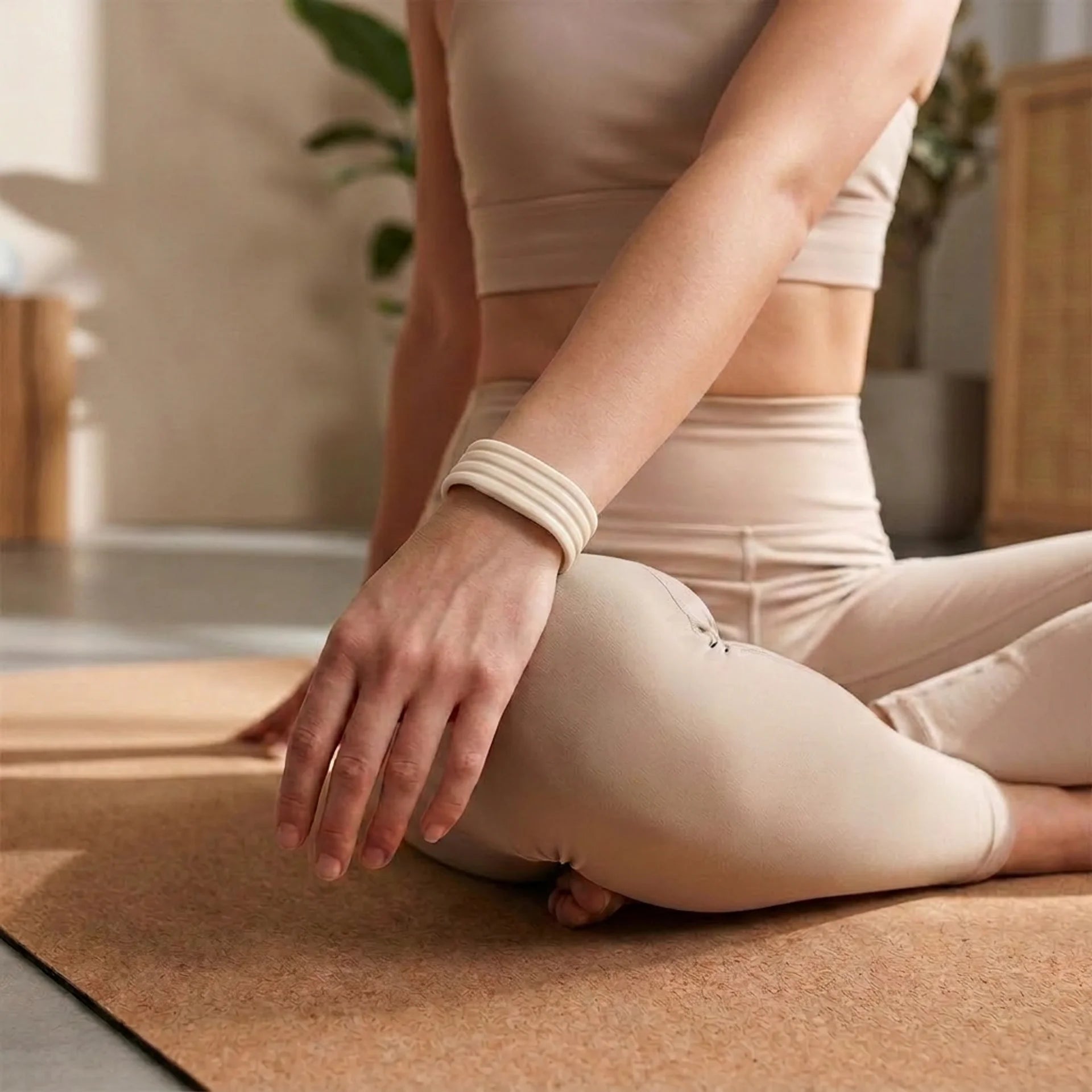 Corea silicone clásico Fitbit Air (blanco estrella)