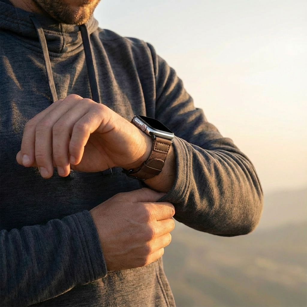 Apple Watch Ultra Canvas Strap (Brown)