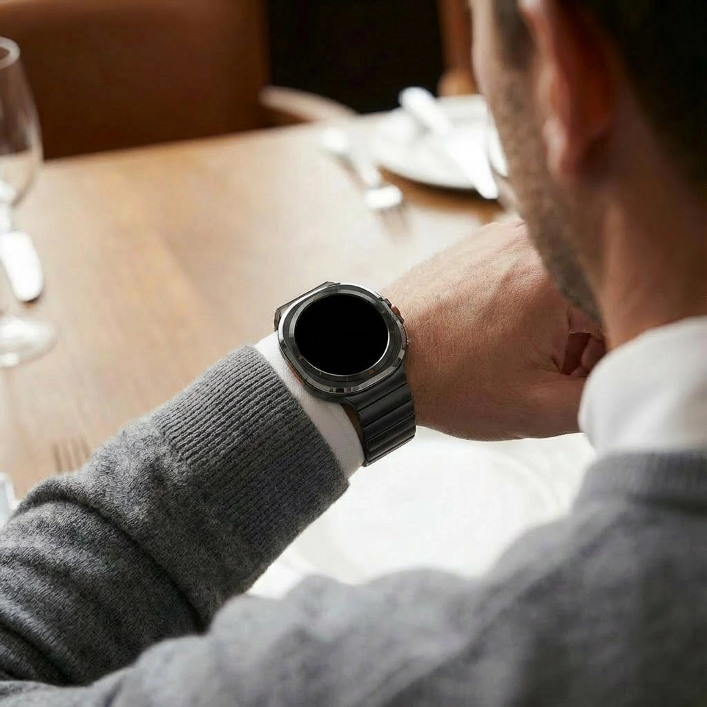 Correa titanio 'One Bead' Samsung Galaxy Watch Ultra (negro)