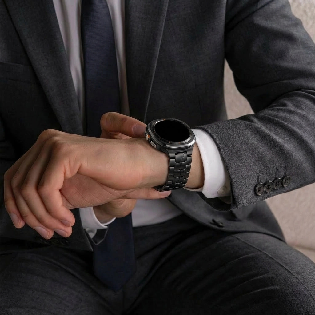 Correa titanio 'Iron' Samsung Galaxy Watch Ultra (negro)
