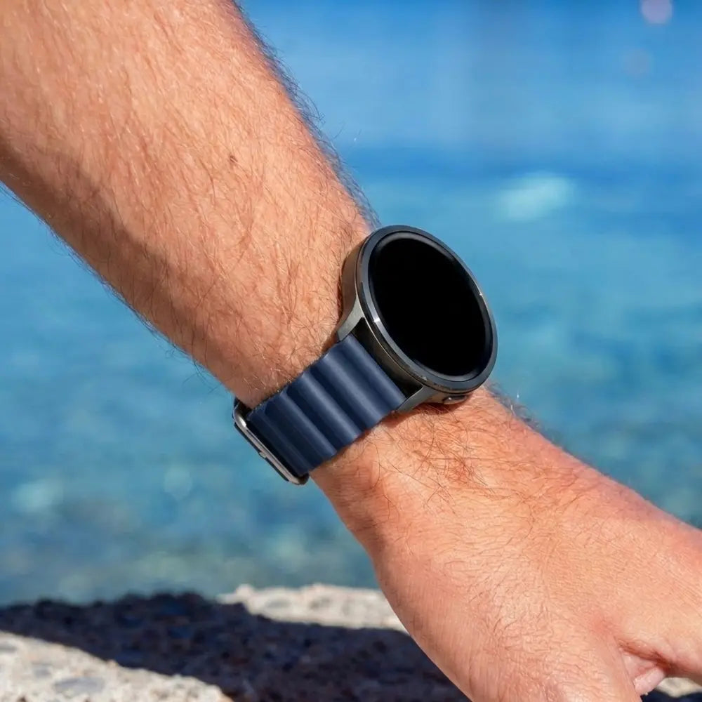 Bandz Garmin Vivoactive 4 Ocean Armband 'Classic' (Dunkelblau)